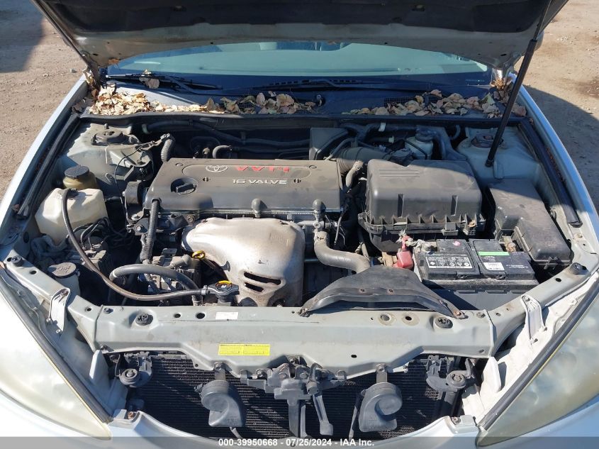 2005 Toyota Camry Le/Xle/Se VIN: 4T1BE32K85U100739 Lot: 39950668