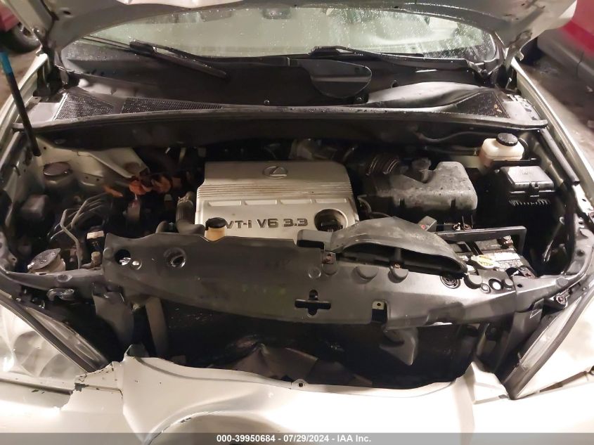 2004 Lexus Rx 330 VIN: JTJHA31U940064818 Lot: 39950684