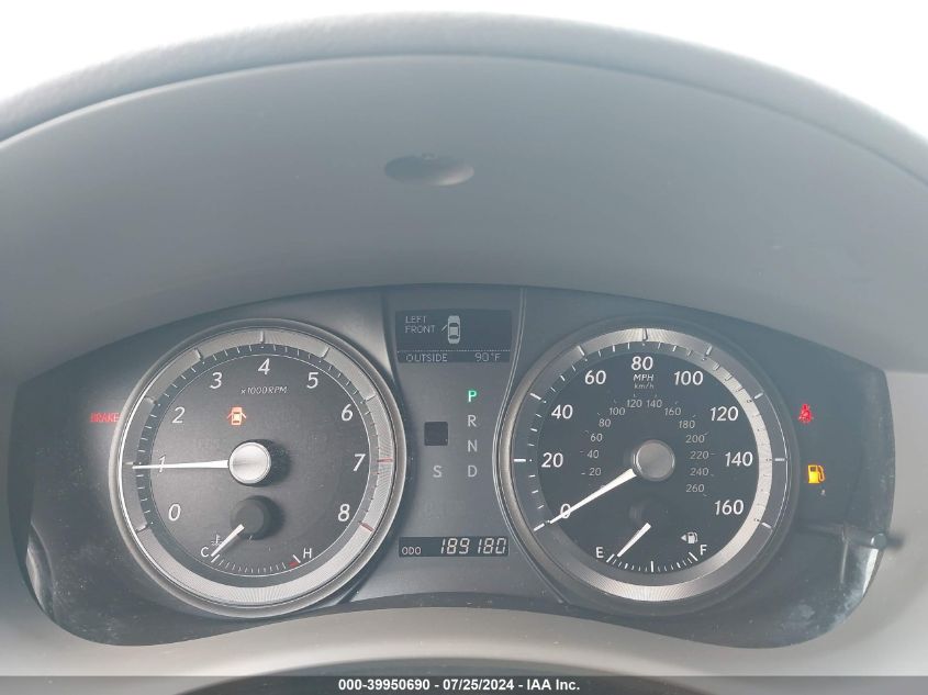 2009 Lexus Es 350 VIN: JTHBJ46GX92299031 Lot: 39950690