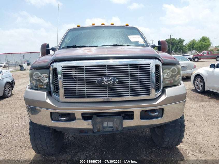 2005 Ford F-250 Lariat/Xl/Xlt VIN: 1FTSW21P85EA03527 Lot: 39950708