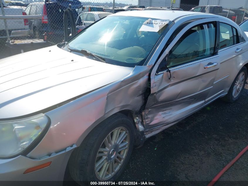 2007 Chrysler Sebring Limited VIN: 1C3LC66K17N661960 Lot: 39950734