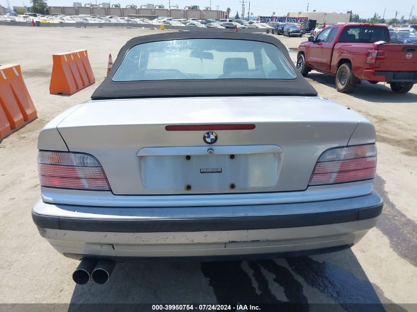1998 BMW 328Ic VIN: WBABK8329WEY88531 Lot: 39950754