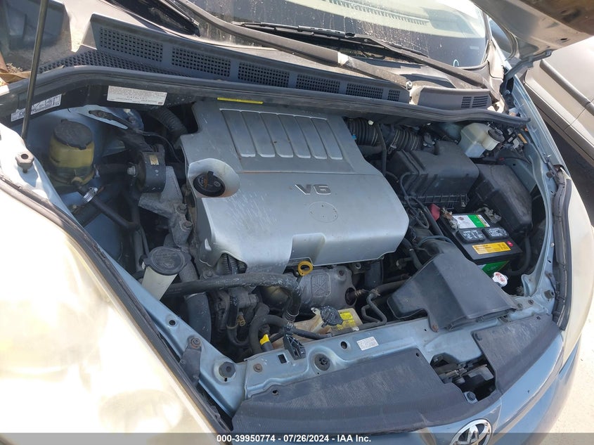 2007 Toyota Sienna Xle VIN: 5TDZK22C87S091756 Lot: 39950774