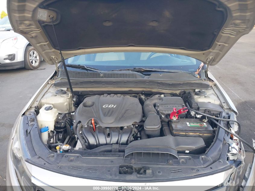 2011 Kia Optima Lx VIN: KNAGM4A76B5172638 Lot: 39950778