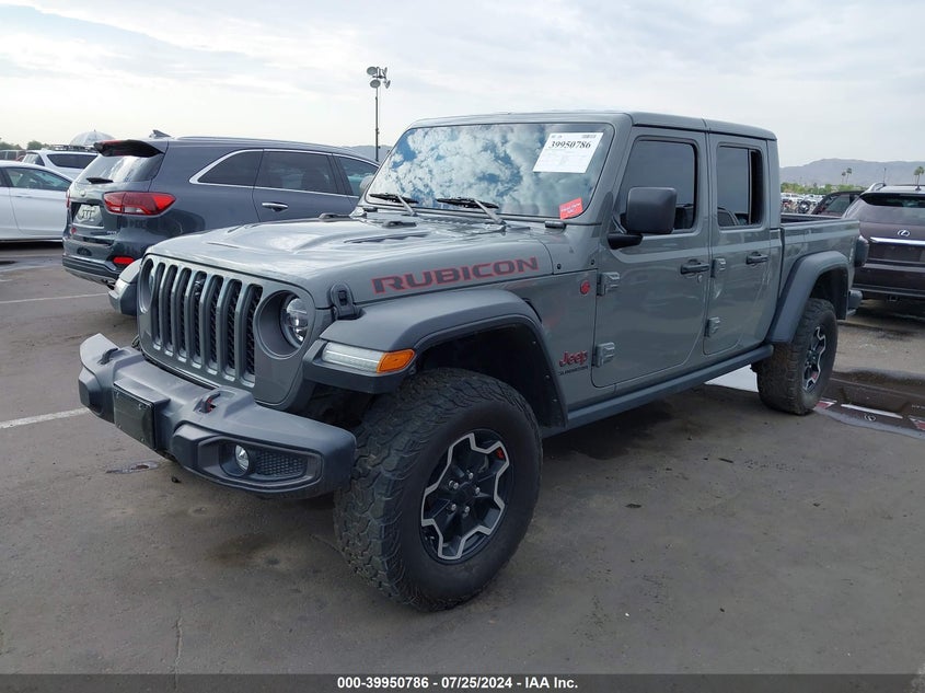 VIN 1C6JJTBM5ML613018 2021 JEEP GLADIATOR RUBICON 4X4