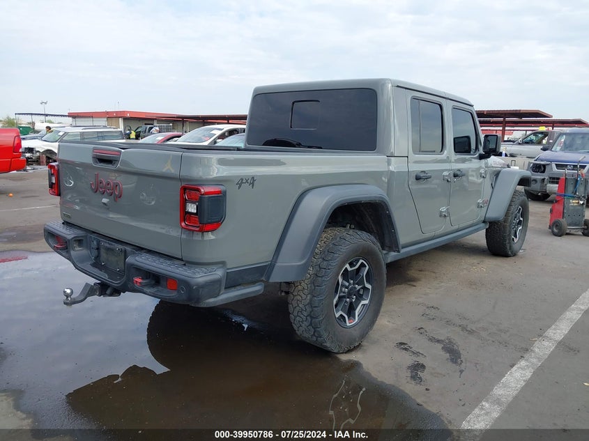 VIN 1C6JJTBM5ML613018 2021 JEEP GLADIATOR RUBICON 4X4