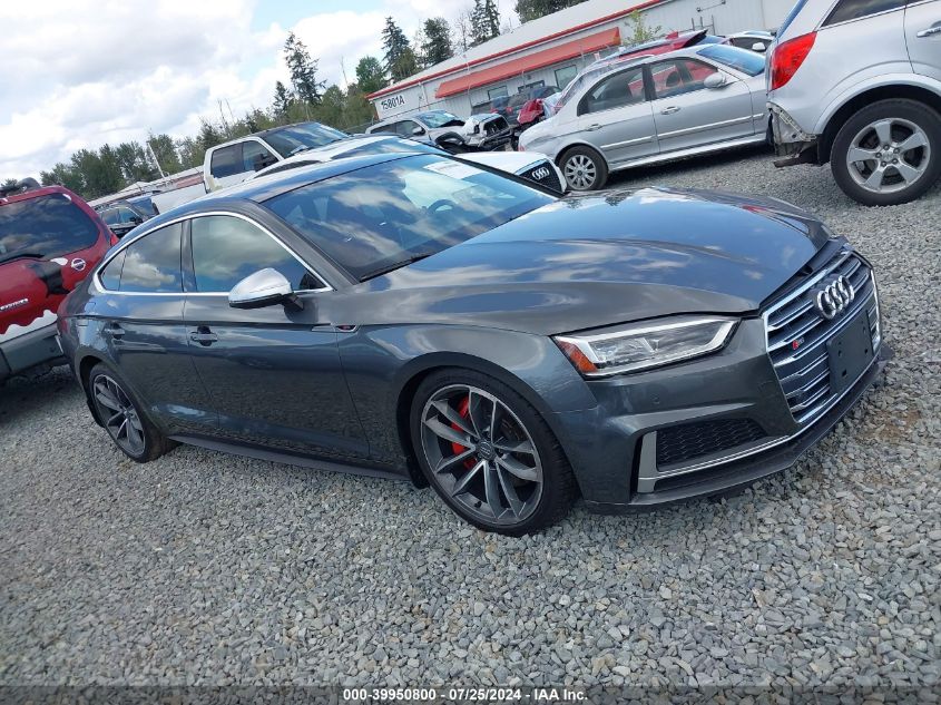 2018 Audi S5 3.0T Premium Plus VIN: WAUC4CF50JA067034 Lot: 39950800