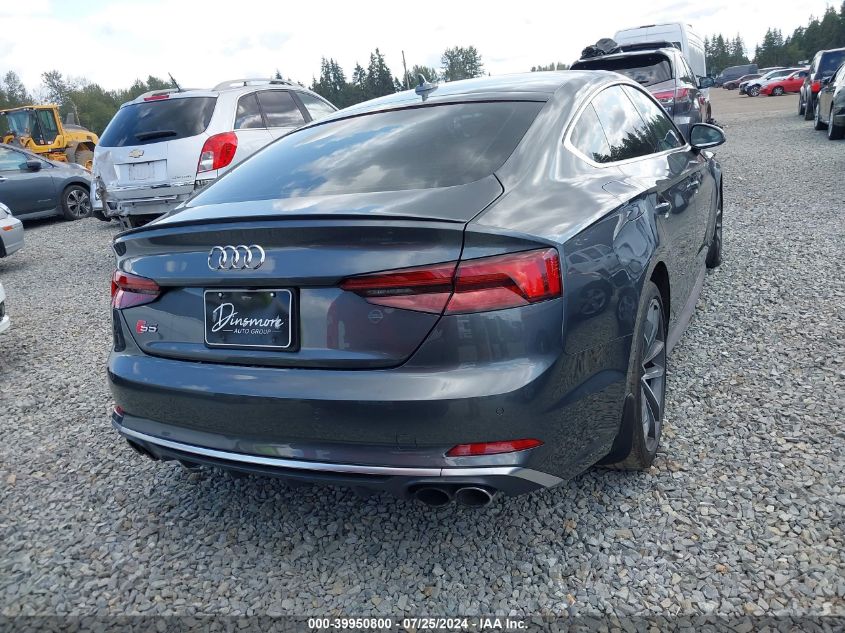 2018 Audi S5 3.0T Premium Plus VIN: WAUC4CF50JA067034 Lot: 39950800