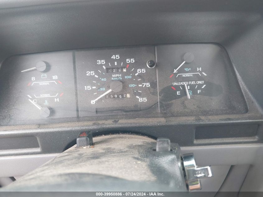 1993 Ford Ranger VIN: 1FTCR10AXPPB05082 Lot: 39950886