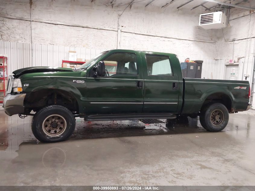 1999 Ford F-250 Lariat/Xl/Xlt VIN: 1FTNW21S9XEE53515 Lot: 39950893