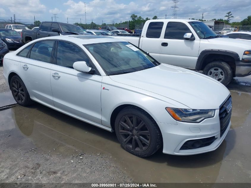 2012 Audi A6 Premium VIN: WAUFGAFC0CN042265 Lot: 39950901