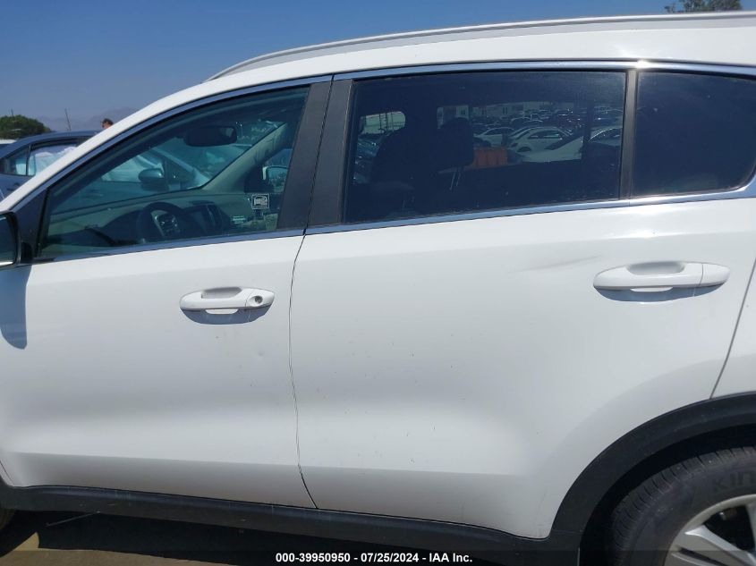 2018 Kia Sportage Lx VIN: KNDPM3AC6J7329016 Lot: 39950950