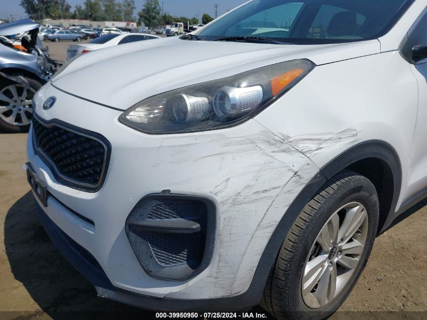 2018 Kia Sportage Lx VIN: KNDPM3AC6J7329016 Lot: 39950950