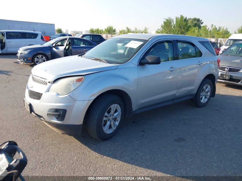 2012 Chevrolet Equinox Ls VIN: 2GNALBEK0C1129079 Lot: 39950972