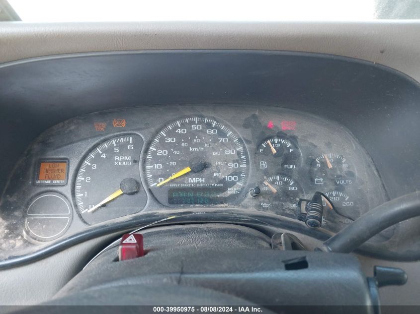 2000 Chevrolet Suburban 1500 Ls VIN: 3GNFK16T9YG101063 Lot: 39950975