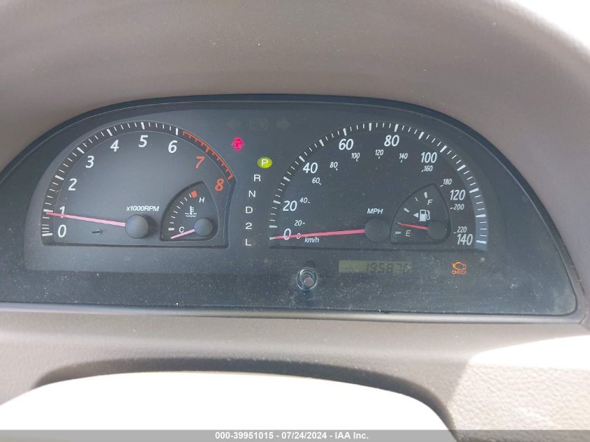 2003 Toyota Camry Le/Se/Xle VIN: 4T1BE32K23U740331 Lot: 39951015