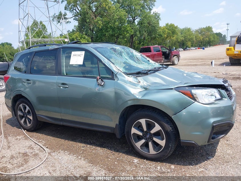 2018 Subaru Forester 2.5I Premium VIN: JF2SJAGCXJH600864 Lot: 39951027