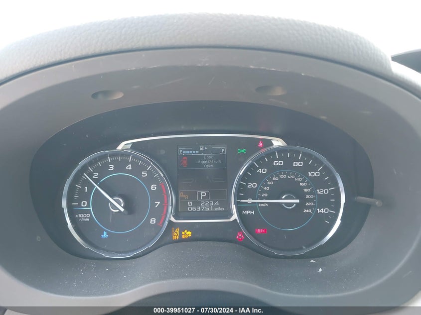 2018 Subaru Forester 2.5I Premium VIN: JF2SJAGCXJH600864 Lot: 39951027