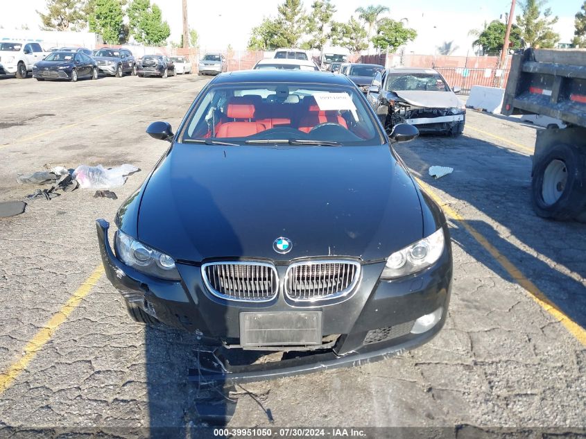 2007 BMW 328I I Sulev VIN: WBAWV13507PK49499 Lot: 39951050