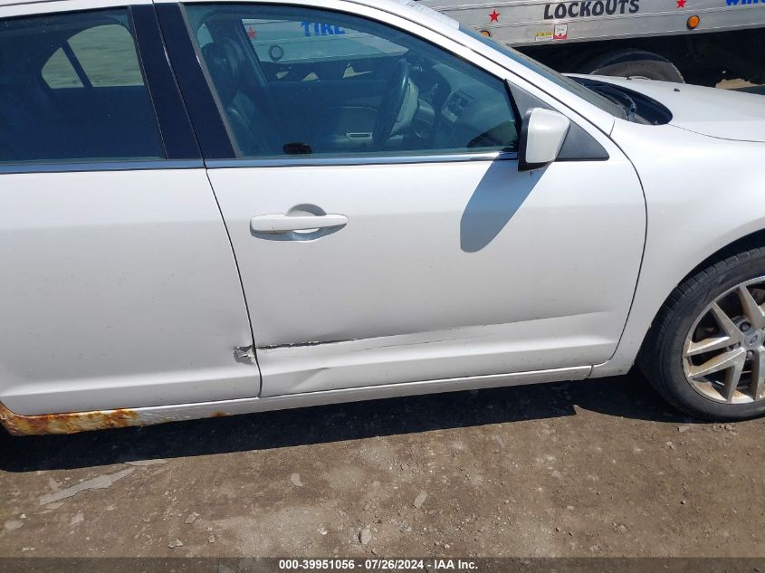 2011 Ford Fusion Sel VIN: 3FAHP0JA6BR334421 Lot: 39951056