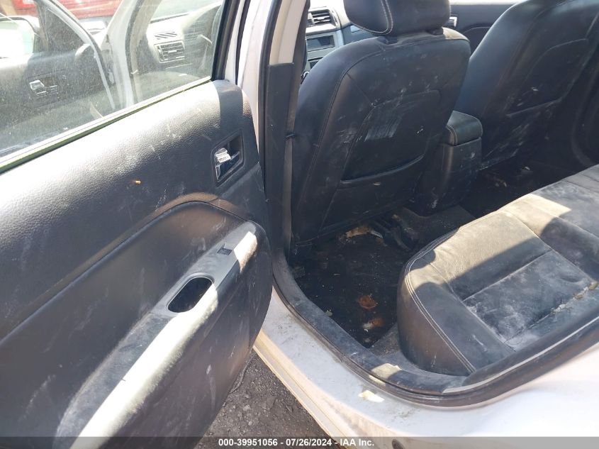 2011 Ford Fusion Sel VIN: 3FAHP0JA6BR334421 Lot: 39951056