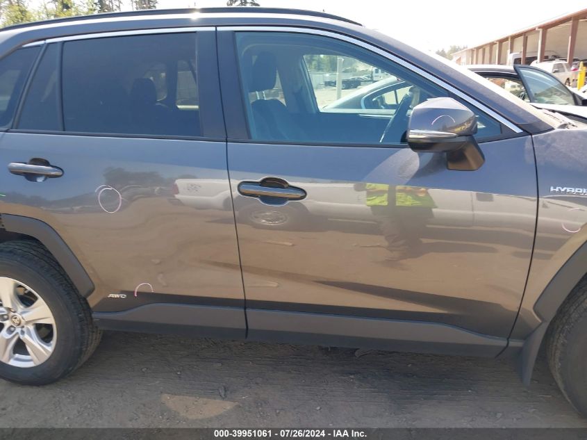 2021 Toyota Rav4 Hybrid Le VIN: 4T3MWRFV4MU036511 Lot: 39951061