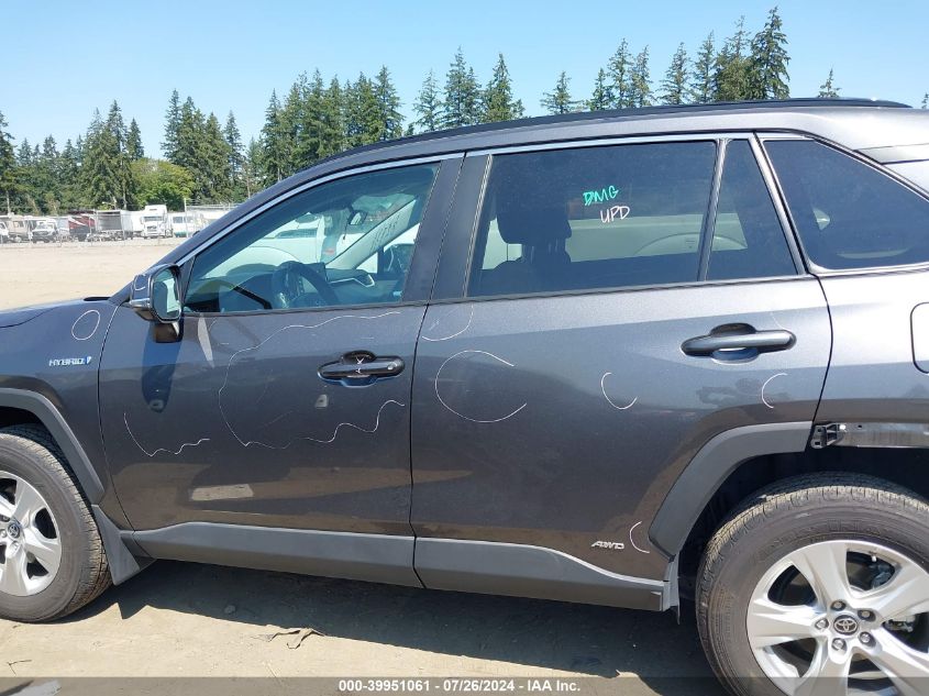 2021 Toyota Rav4 Hybrid Le VIN: 4T3MWRFV4MU036511 Lot: 39951061