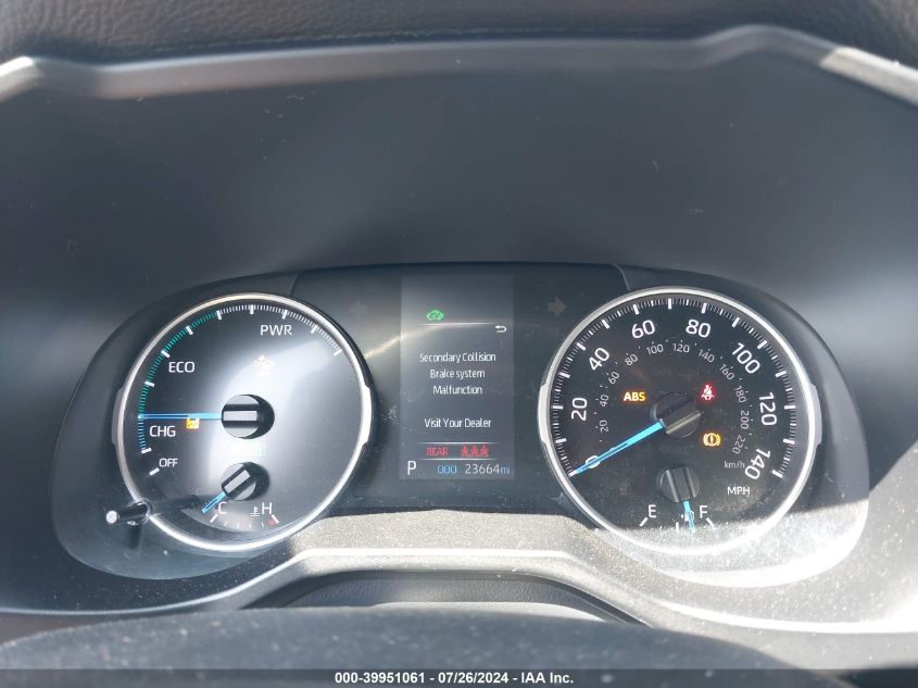 2021 Toyota Rav4 Hybrid Le VIN: 4T3MWRFV4MU036511 Lot: 39951061