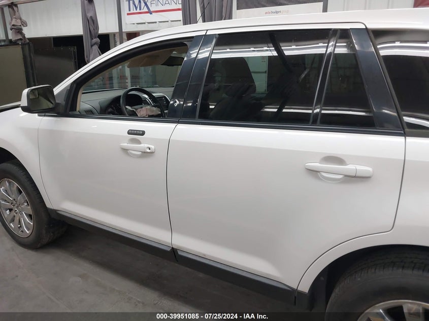 2010 Ford Edge Sel VIN: 2FMDK3JC9ABA72977 Lot: 39951085