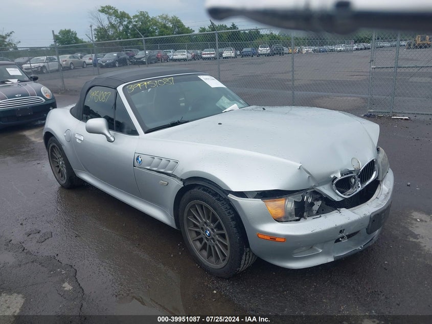 2002 BMW Z3 3.0I VIN: 4USCN53452LL50682 Lot: 39951087