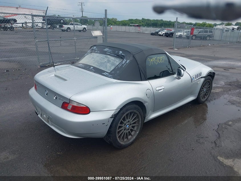 2002 BMW Z3 3.0I VIN: 4USCN53452LL50682 Lot: 39951087