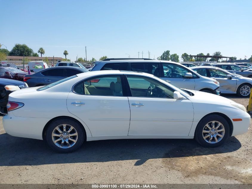 2004 Lexus Es 330 VIN: JTHBA30G545042563 Lot: 39951100