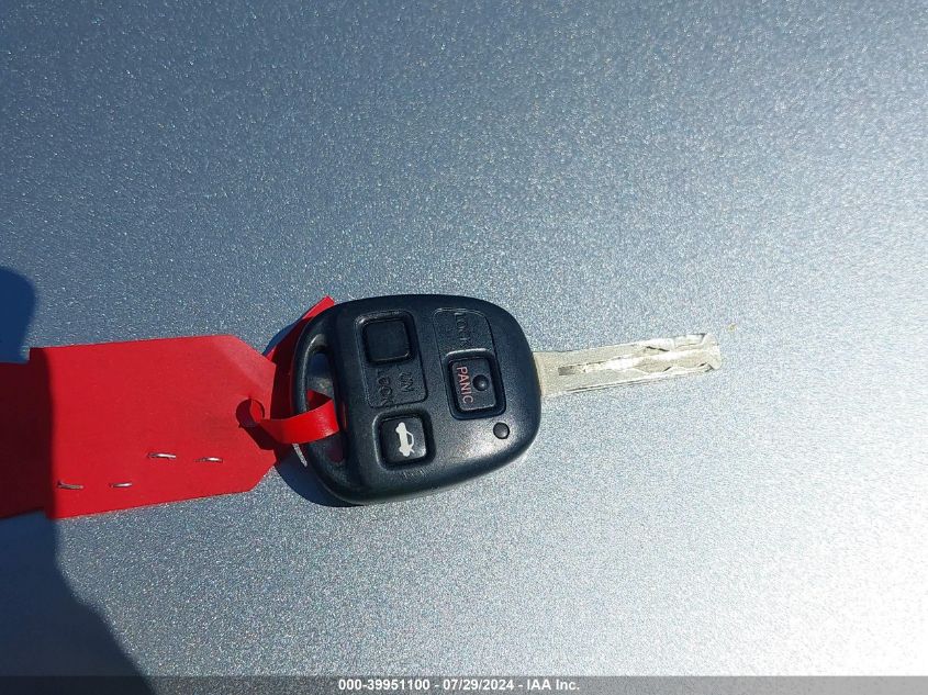 2004 Lexus Es 330 VIN: JTHBA30G545042563 Lot: 39951100