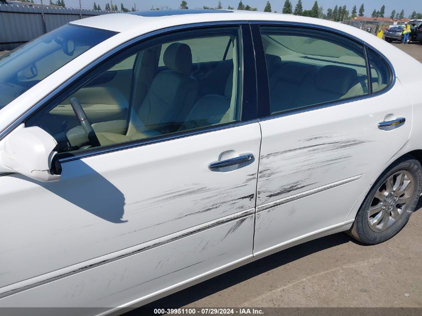 2004 Lexus Es 330 VIN: JTHBA30G545042563 Lot: 39951100