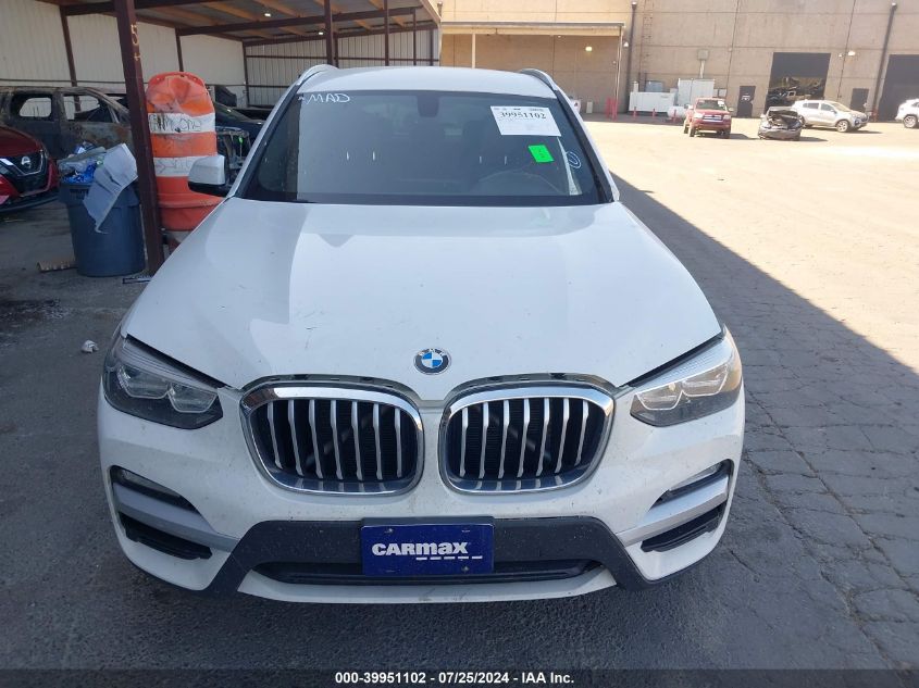 2018 BMW X3 xDrive30I VIN: 5UXTR9C55JLC74925 Lot: 39951102