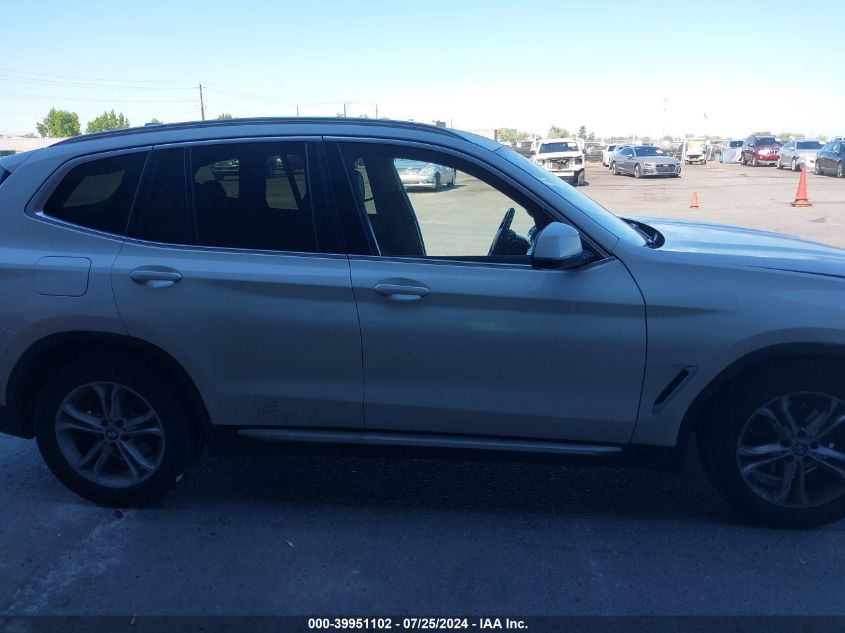 2018 BMW X3 xDrive30I VIN: 5UXTR9C55JLC74925 Lot: 39951102