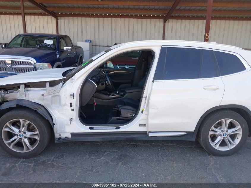 2018 BMW X3 xDrive30I VIN: 5UXTR9C55JLC74925 Lot: 39951102