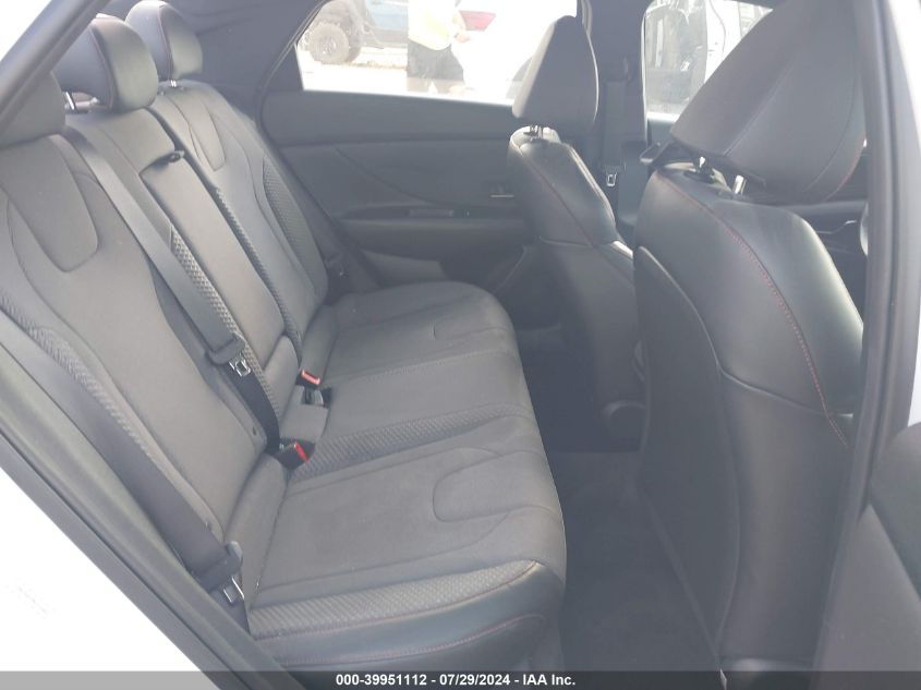VIN KMHLR4AF8NU316464 2022 HYUNDAI ELANTRA N LINE