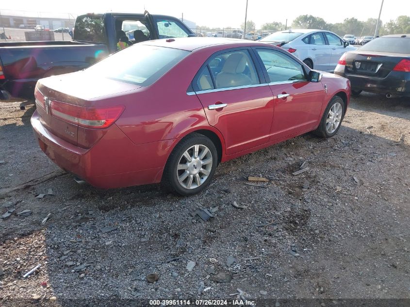 2010 Lincoln Mkz VIN: 3LNHL2GCXAR636685 Lot: 39951114