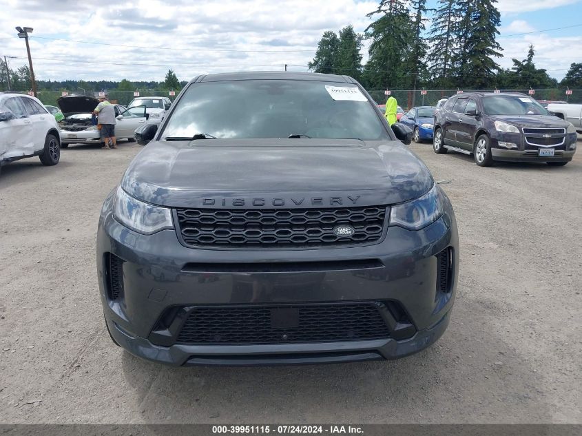 2021 Land Rover Discovery Sport Se R-Dynamic VIN: SALCL2FX1MH900832 Lot: 39951115