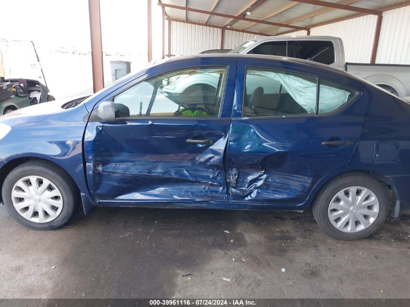 2014 Nissan Versa 1.6 S VIN: 3N1CN7AP6EL857407 Lot: 39951116