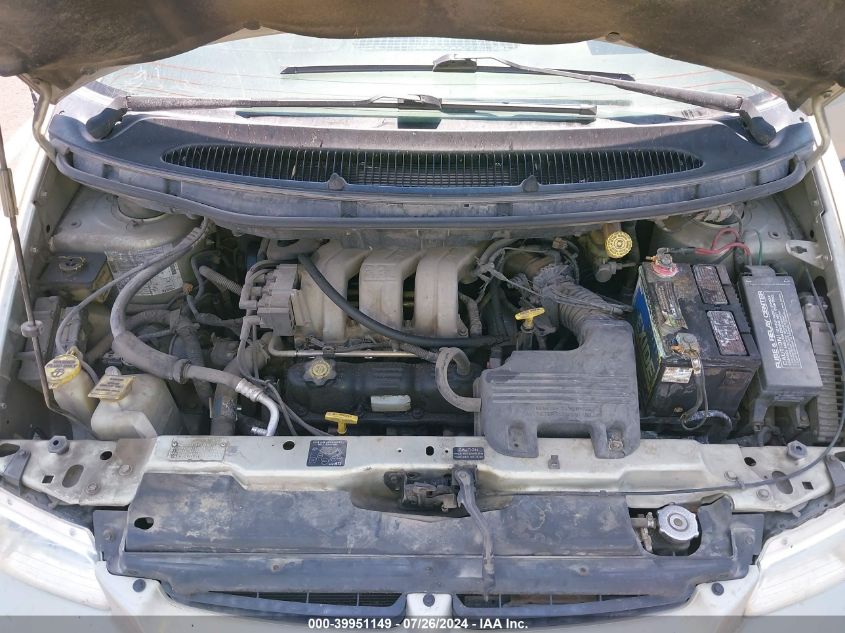 1999 Dodge Grand Caravan Se VIN: 2B4GP44GXXR475063 Lot: 39951149