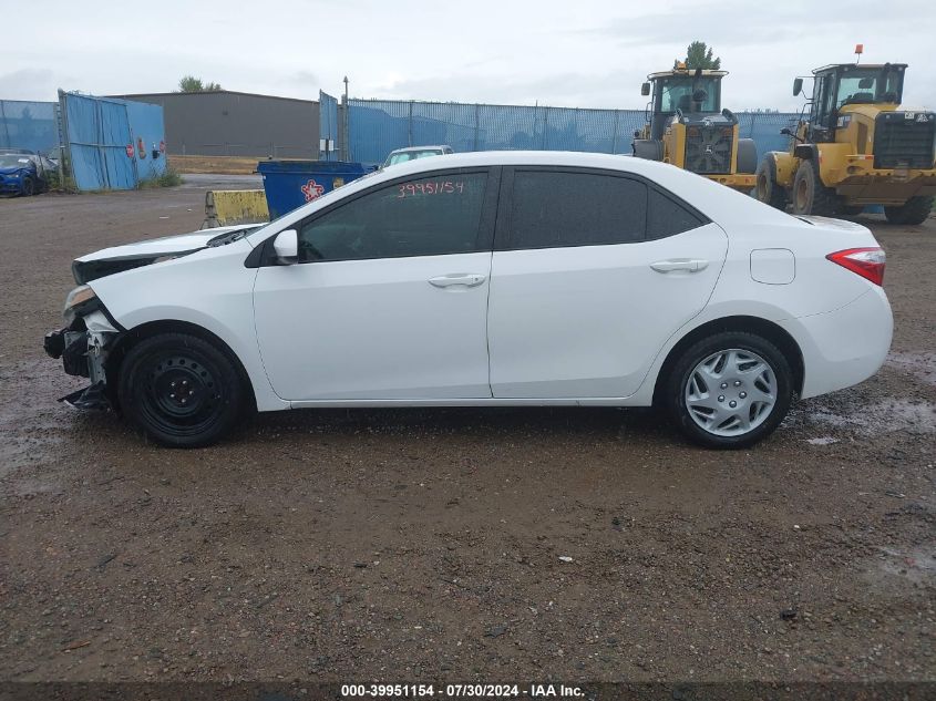 2015 TOYOTA COROLLA VIN: 2T1BURHE5FC390898