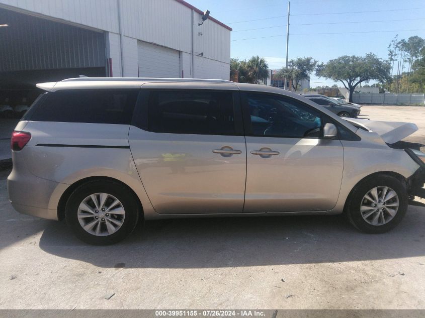 2016 Kia Sedona Lx VIN: KNDMB5C15G6178345 Lot: 39951155