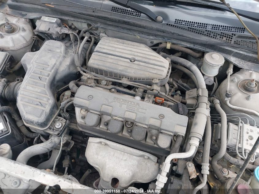 2004 Honda Civic Ex VIN: 1HGEM22944L014040 Lot: 39951158