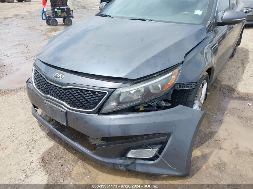 2015 Kia Optima Lx VIN: KNAGM4A7XF5629540 Lot: 39951173