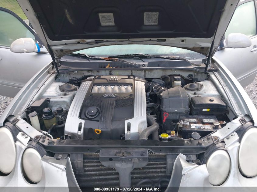 2004 Kia Amanti VIN: KNALD124545022234 Lot: 39951179