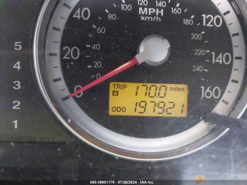 2004 Kia Amanti VIN: KNALD124545022234 Lot: 39951179