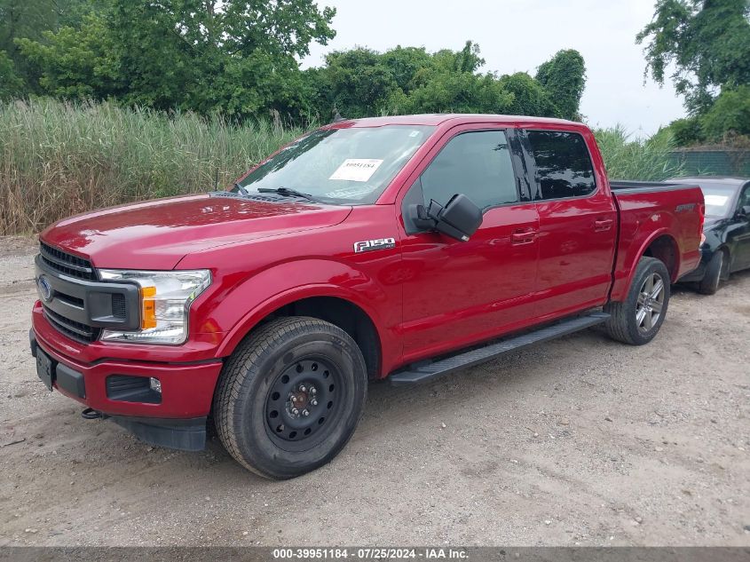 2019 Ford F-150 Xlt VIN: 1FTEW1EP9KFB15860 Lot: 39951184