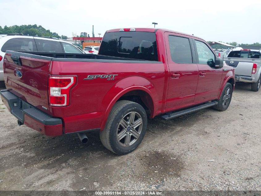 2019 Ford F-150 Xlt VIN: 1FTEW1EP9KFB15860 Lot: 39951184